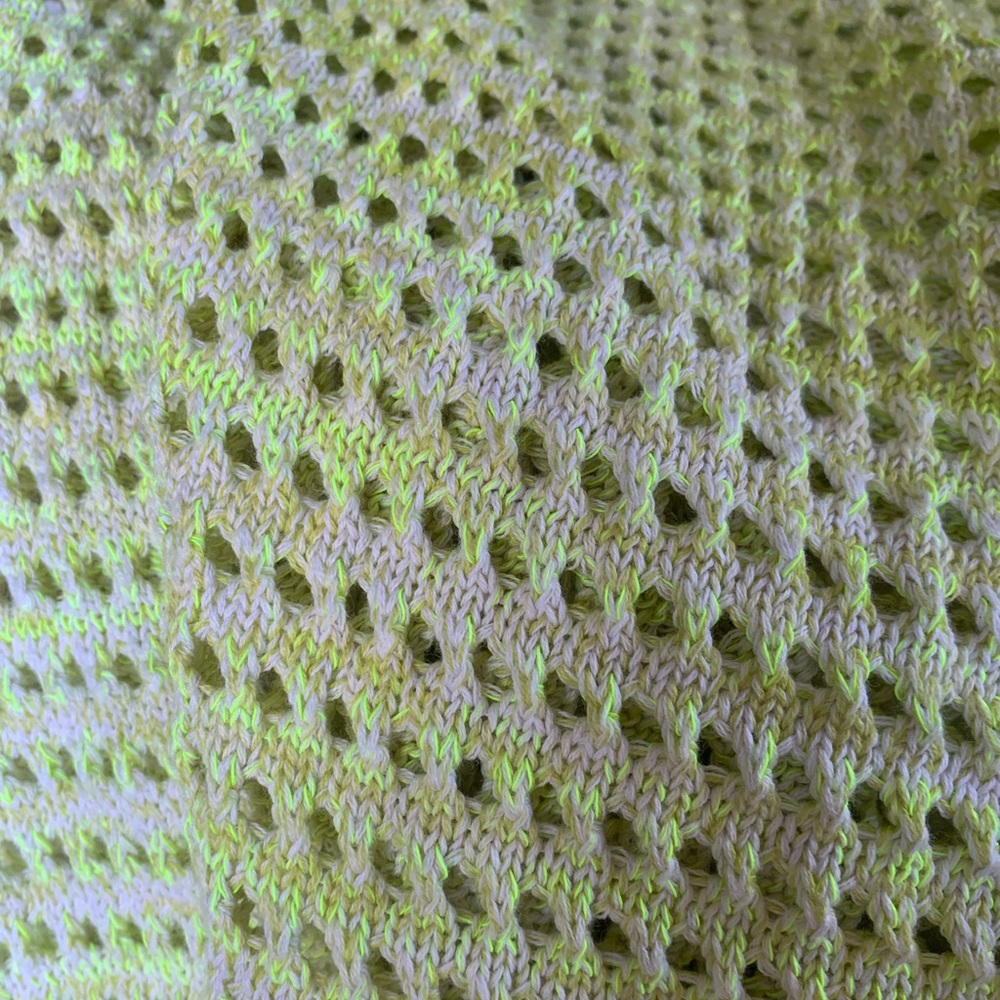 J.Crew Neon Yellow/Green Ombré Sweater - Picture 6 of 6